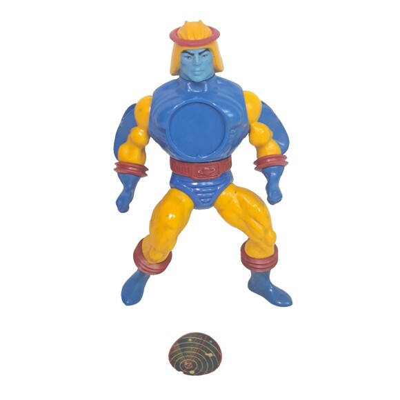 Vtg Masters of the Universe He-Man Action Figure Sy-Clone Syclone 1984 MOTU 80s - Picture 1 of 2